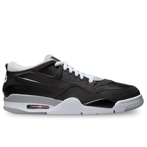Air Jordan 4 RM Men's Shoes (HV5184-010, Black/Wolf Grey/White/Fire Red) Size 132