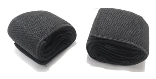 Image of Physio Therapy Machine Elastic Straps /Band /Velcro belt Black stripes for Placing Rubber Pads for All Physiotherapy Machine (1 Set of 3 piece)