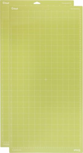 Image of Cricut StandardGrip Machine Mats 12in x 24in, Reusable Cutting Mats for Crafts with Protective Film, Use with Cardstock, Iron On, Vinyl and More, Compatible with Cricut Explore & Maker (2 Count)