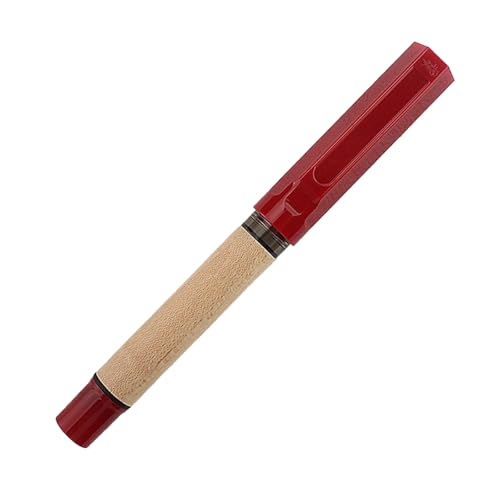 0.38 ミリメートル木製万年筆大型インク吸収体詰め替え簡単初心者万年学生大人ジャーナリング描画人間工学に基づいたグリップ