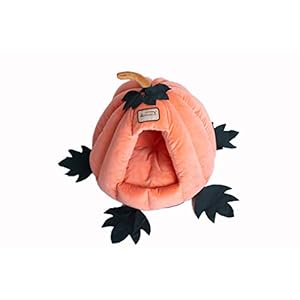 Armarkat Cat Bed Model C85CCS Pumpkin Shape, Orange, 20 x 20 x 16