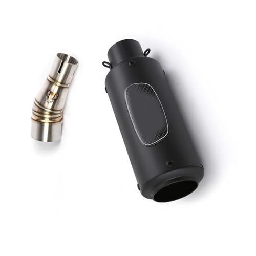 Silencieux d'échappement pour Kawasaki Ninja 300 en acier durable avec raccord 2013-2018