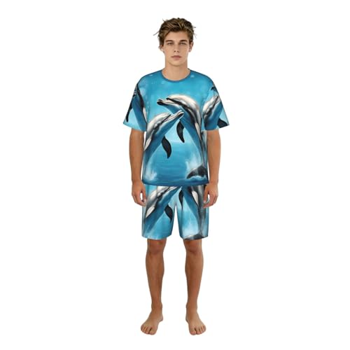 Pijama de hombre transpirable ideal para noches de verano y descanso en casa