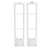 HILLSNSEA Retail Anti-Theft Equipment, Retail Anti-Theft Equipment Security Tag Sensor, RF 8.2Khz Security Tags Antenna Tower Sound Light Alarm Dual Voltage Market Theft-Prevention RF EAS System