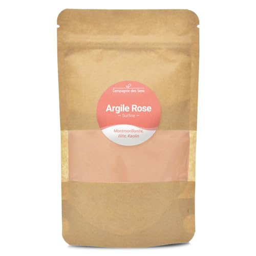 Argile Rose Montmorillonite - Poudre surfine - 150g - Argile Brute 100% naturelle, qualité Premium - Pour la cosmétique maison