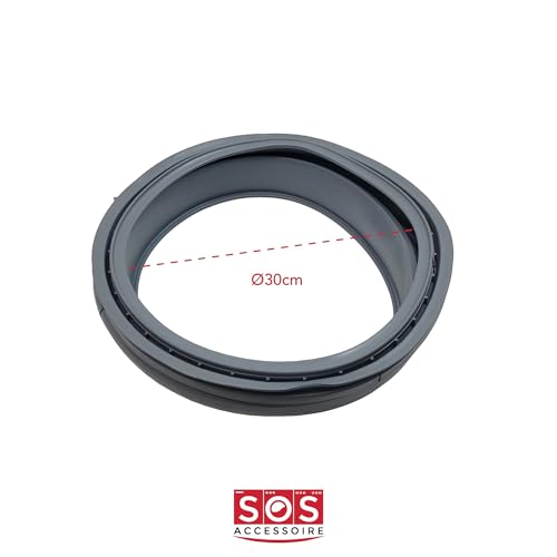 Joint hublot pour lave linge Indesit C00111416 LISA10FR Pièce d'origine constructeur - vue 3