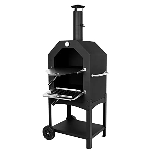 Polar Aurora HW1644 Outdoor Pizza Oven Wood Fired Pizza Oven Patio Portable Pizza Maker Cooking Grill thumb #6
