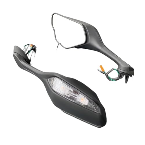 Espejos manillar moto CBR1000RR antivibración con luces de giro integradas