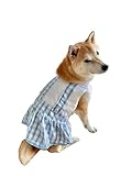 CheetahBoo Blue Plaid Oktoberfest Dog Costume XXL German Octoberfest Dress Beer Outfit Cosplay Halloween Costumes, M