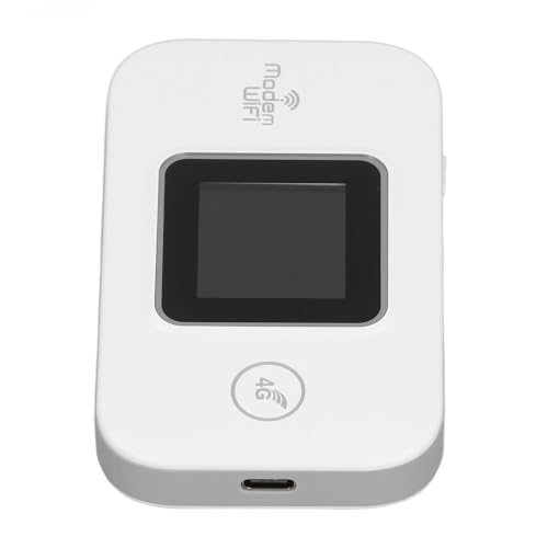 Image of Unlocked 4G LTE Modem - Portable 5G Mobile Router for Phones, Laptops & Tablets - 300Mbps Speed, Connects Up to 10 Devices, Supports Multiple Bands