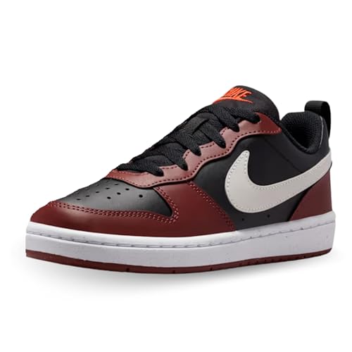 NIKE Zapatos Court Borough Low Recraft (GS) Código DV5456-015 Negro, negro/rojo, 37.5 EU