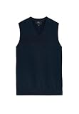 Marks & Spencer Pull sans Manches Pur Coton Bleu Marine L