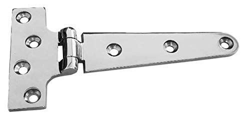 Extra Heavy Duty Cast Stainless Steel "T" Hinge 6" #TOP15
