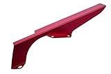 avdb-moto Guide Chaîne en aluminium anodisé compatible avec GSXR HAYABUSA 1300, 1340 (ROUGE)