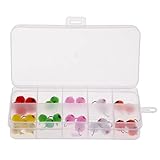 Luzhengyang 36pcs/Box Glo Egg Fly Salmon Trout Fishing Flies | Strike-inducing Gold Bead Head | Hand-Tied Professionals Glow s for Salmon, Steelhead, Trout | Spring Summer Fall Winter | 12