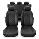 Mossa - Universal Sitzbezüge Auto kompatibel mit Mercedes-Benz E Klasse W210, W211, W212, W213, W214 (1995- ) - Autositzbezüge Schonbezüge für Autositze - PRF-GR