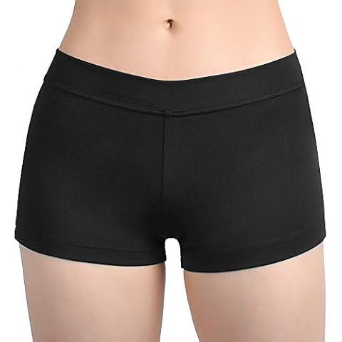 SUPRNOWA Girl's Low Rise Active Dance Shorts Cover