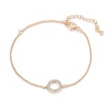 Fashionable Style - Die luxuriöse Fußkette mit Anhängern ist ein schönes Geschenk oder Empfang. Der Hummer-Verschluss und die verstellbare Kette sorgen dafür, dass jedes Kind im Alter von älteren Kindern dieses Schmuckstück absolut liebt.