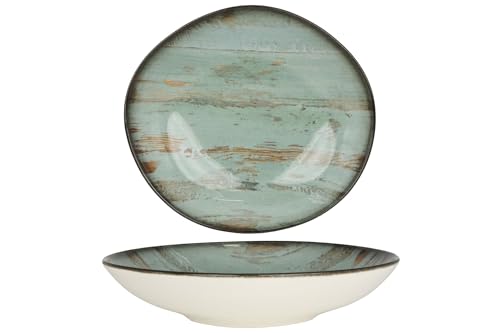 Bonna Deep Plates - Madera - Porcelain - 23cm (750cc) - Set of 6