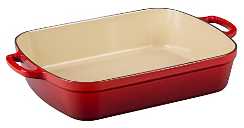 Le Creuset Signature Enameled Cast-Iron Cookware Set, 10-Piece, Cerise #TOP7
