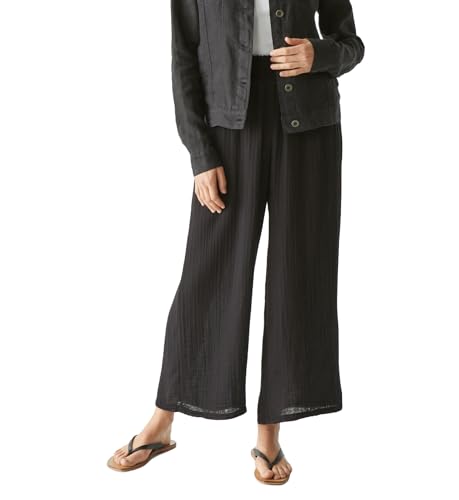 Michael Stars Womens Medina Cropped High Rise Gauze Pant2