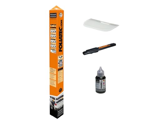 FOLIATEC ProShape Scheibentönungsfolie passgenaue 2D Tönungsfolie für Audi A4 B9 Avant, 85% Verdunkelung