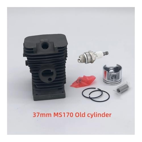 Kit piston cylindre alésage 37mm haute compression MS170 - 4