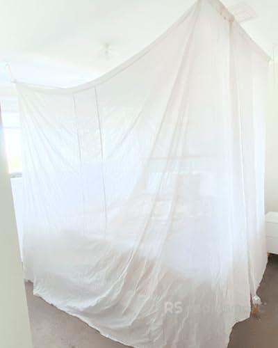 Radia Smart® Radiation Shielding Bed Canopy - Square EMF Protection, Block 5G, Radiation Shielding Sleep