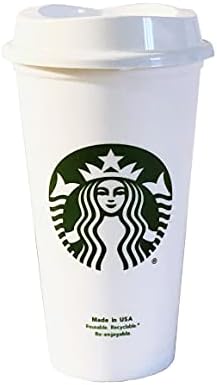 Starbucks Travel To Go Reusable Coffee Mug (Large, 16 Ounce) 5 Pa...