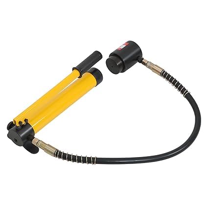 VENEKETY 10 Ton 1/2 Inch to 2 Inch Hydraulic Knockout Punch Driver Tool Kit with 6 Dies Hole Complete Tool Electrical Conduit Hole Cutter Set 1