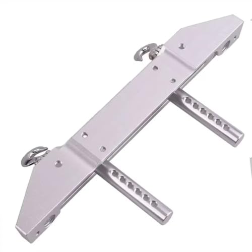 Pare-chocs arrière RC en métal argent pour RGT Rock Cruiser 1/10