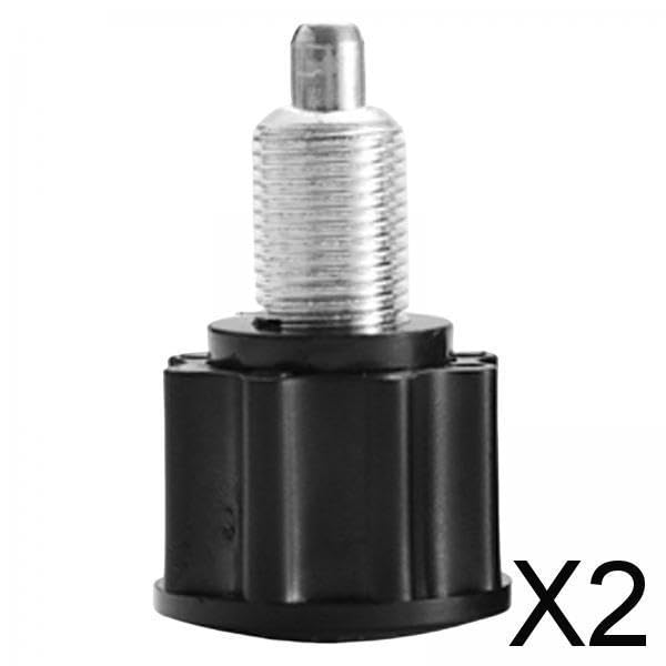 Enakshi® 2xSports Bike Pull Pin Spring Knob M16 M18 Universal Pop Pull Pin Knob M16 Diameter 38mm Black|Sporting Goods | Fitness Running & Yoga | Cardio Equipment | Machine Parts & Accessories 2 31icAWfnDFL