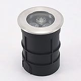 Hochwertige Materialien und hervorragende Leistung: Gehäuse aus 304 Edelstahl + 6063 Aluminiumradiator + LED-Chip der amerikanischen Marke CREE für gute Lichtleistung (280 Lumen - hohe Helligkeit, RA> 80 - gute Farbwiedergabe, 3 Watt - Energieeinsparung, 30.000 Stunden - Langes Leben).