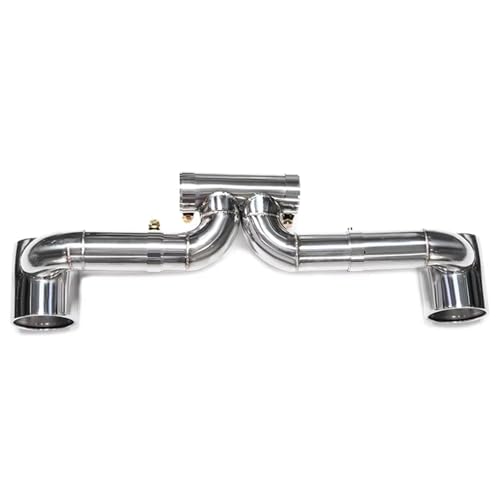Double tuyau d'échappement look GT3 pour 718 Boxster idéal pour rassemblements auto
