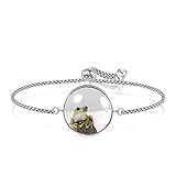 Tamaño ajustable: el exclusivo cierre deslizante permite que la pulsera se ajuste al ajuste perfecto, por lo que es fácil de poner y quitar. El cierre ajustable hace que sea simple y cómodo de deslizar. Se adapta a la mayoría de los tamaños