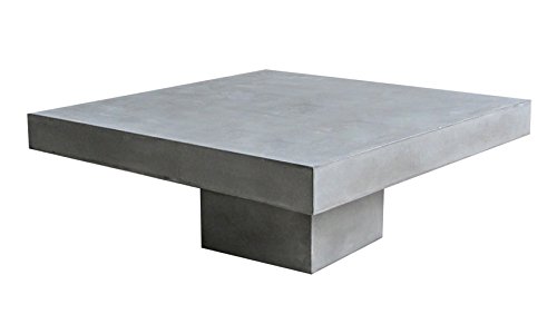 Preisvergleich Produktbild Matodi Novum Loungetisch Couchtisch Betontisch 80x80x36 cm