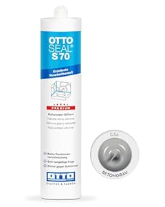 OTTOSEAL S 70 Naturstein-Silikon 310ml Betongrau