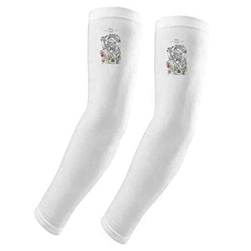 Manchons de bras housse protection solaire UV motif Chine Dali Park