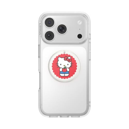 PopSockets Sanrio PopTop Hello Kitty accessoire telephone MagSafe amovible - 3