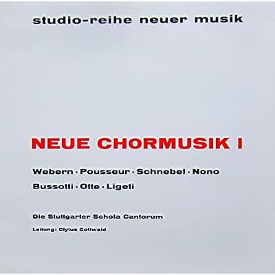 Neue Chormusik I