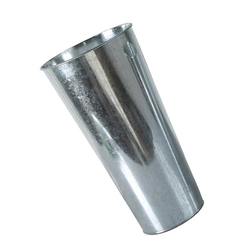 Vase en métal en fer robuste style fermes pour décors intérieurs