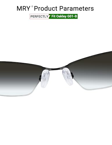 Image of Mryok Replacement Nosepiece Nosepad for Oakley Metal Plate Ti OX5153 Eyeglass - Options