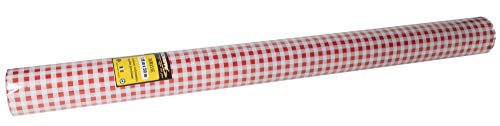 Pro Nappe - Réf R485070I - Nappe jetable en papier damassé en rouleau de 50 M de long X 1,18 M de large - Papier damassé au motif universel chic et classique - 166...
