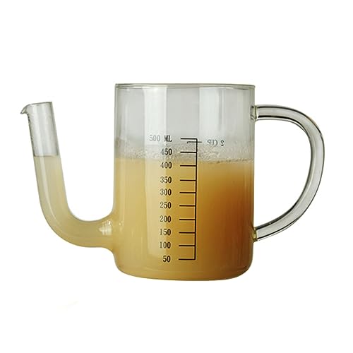 PAMINGONO 500 Ml Kaltwasserkessel Mit Ölkessel Hitzebeständiger Safttopfbehälter Für Partys