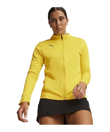 Vestes de survêtement garçon Puma teamGOAL Veste d'entraînement Jr Jaune 164 - vue 3
