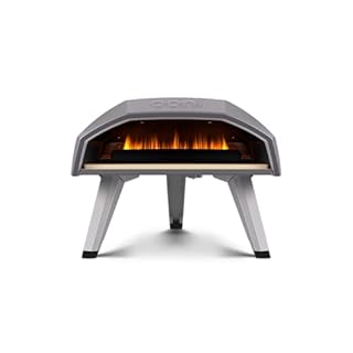 Ooni Koda 12 Pack Essentiels : Four à Pizza à Gaz avec Housse de Transport, Pelle à Pizza en Métal 30 cm et Thermomètre – Four à Pizza Extérieur Haute Température 500°C – Idée Cadeau Cuisine Extérieur