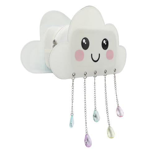 Bioworld Cute Cloud with Jewel Charms Clear Mini Backpack2