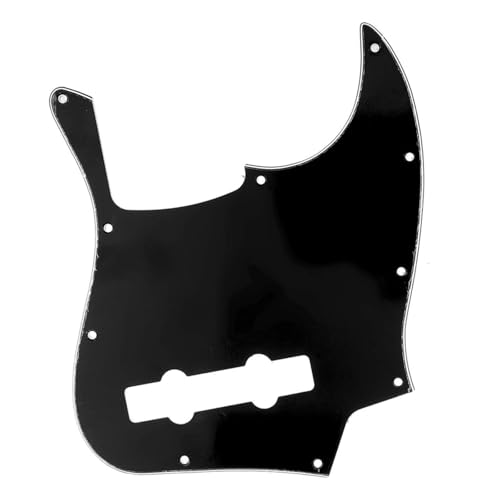 Pickguard J Bass pour réparer basse 5 cordes rayée 10 trous 3/4