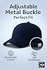 4sold Men Women 100% Baseball Cap Polo Style Classic Sports Casual Plain Sun Hat Hats Brass (Navy Blue) #3