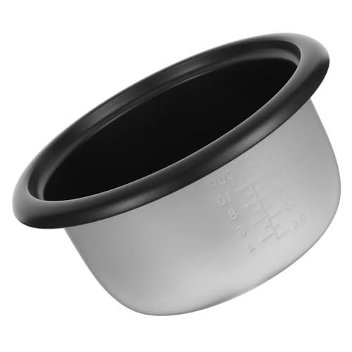 Hemobllo Cuve Intérieure Antiadhésive pour Cuiseur à Riz Léger Accessoire de Cuisson et Capacité pour Usage Ménager